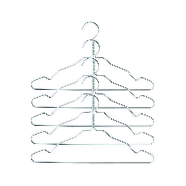 Alu hanger 5-pack - silver - Nomess Copenhagen