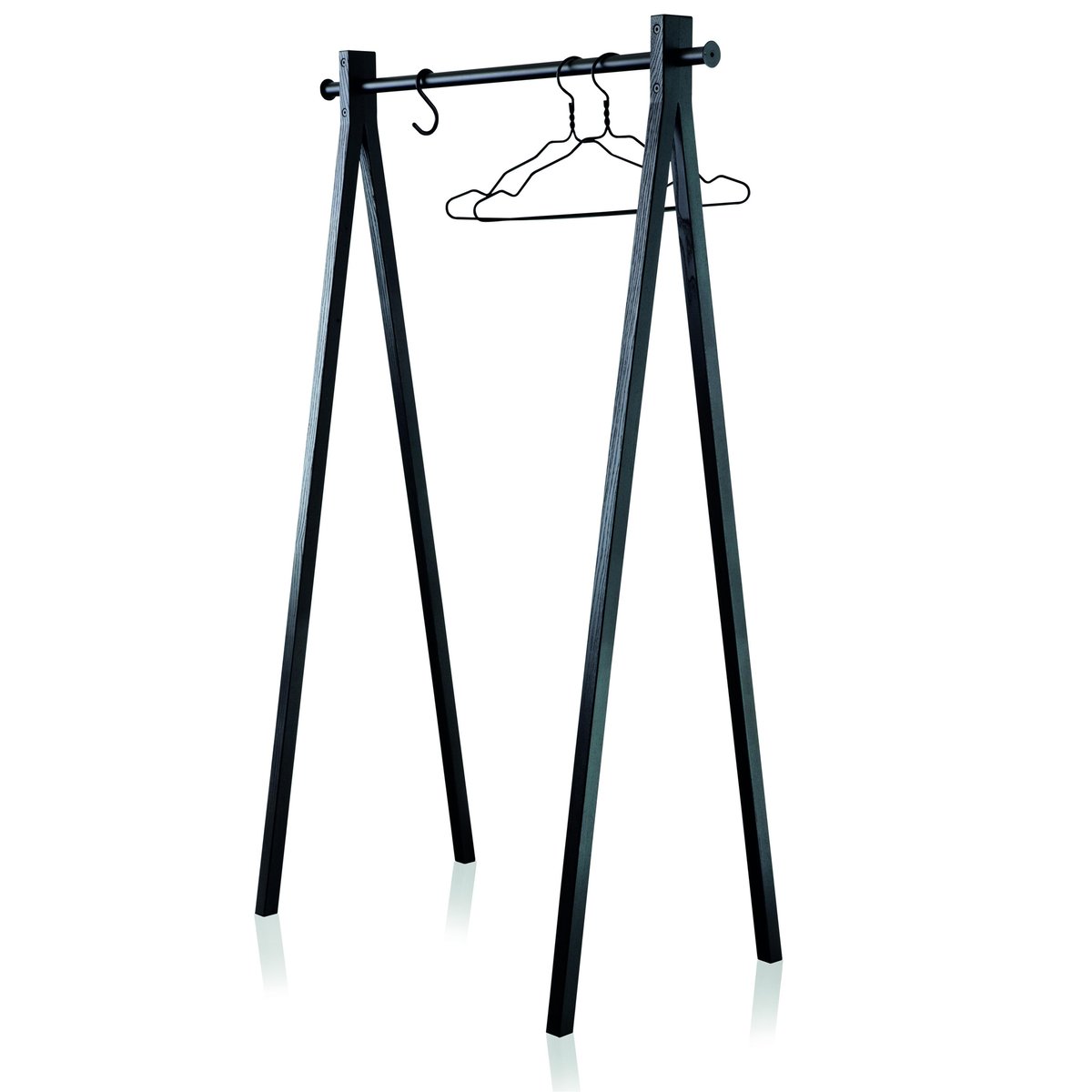 Nomess Copenhagen Dress Up 90 hanger Black | Scandinavian Design | Clothes racks, coat stands & hangers | Black