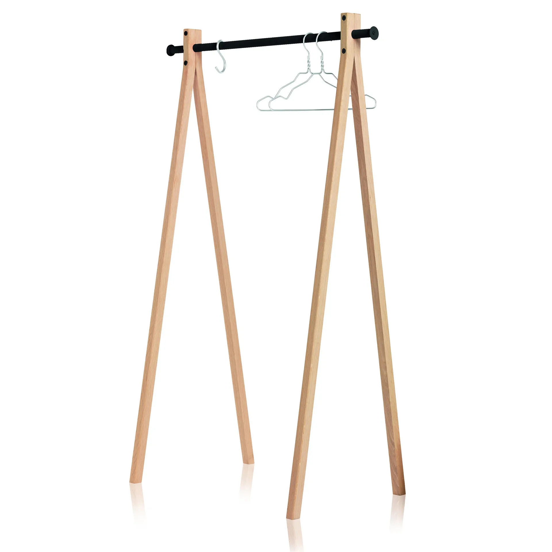 Dress Up 90 hanger, natural-black Nomess Copenhagen