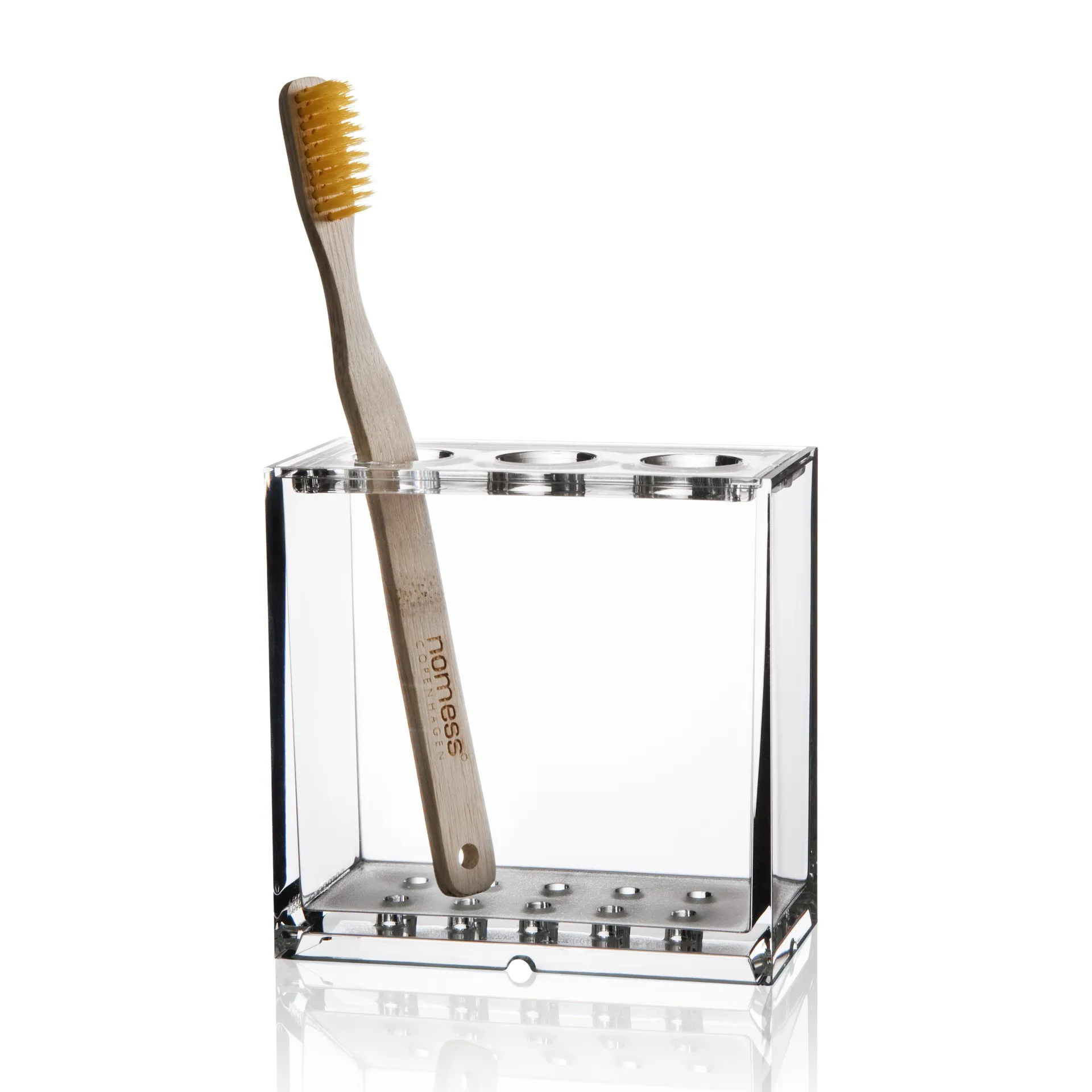 Nomess clear toothbrush holder, clear Nomess Copenhagen