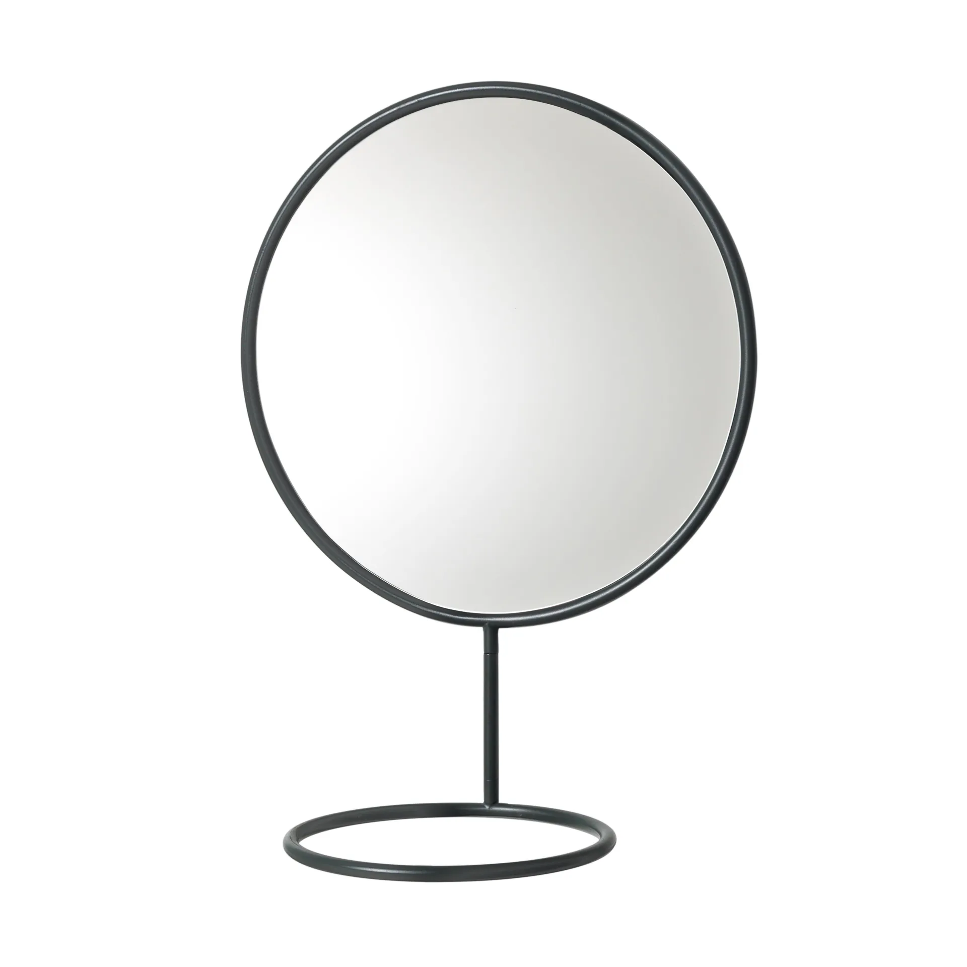 Reflection wall mirror, black Nomess Copenhagen