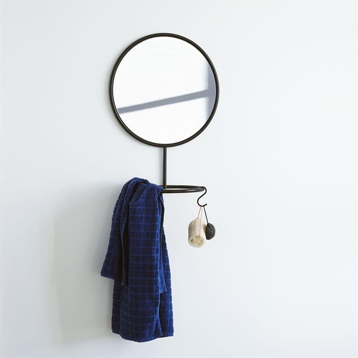 Reflection wall mirror - black - Nomess Copenhagen