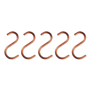 S-Hook 5-pack - copper - Nomess Copenhagen