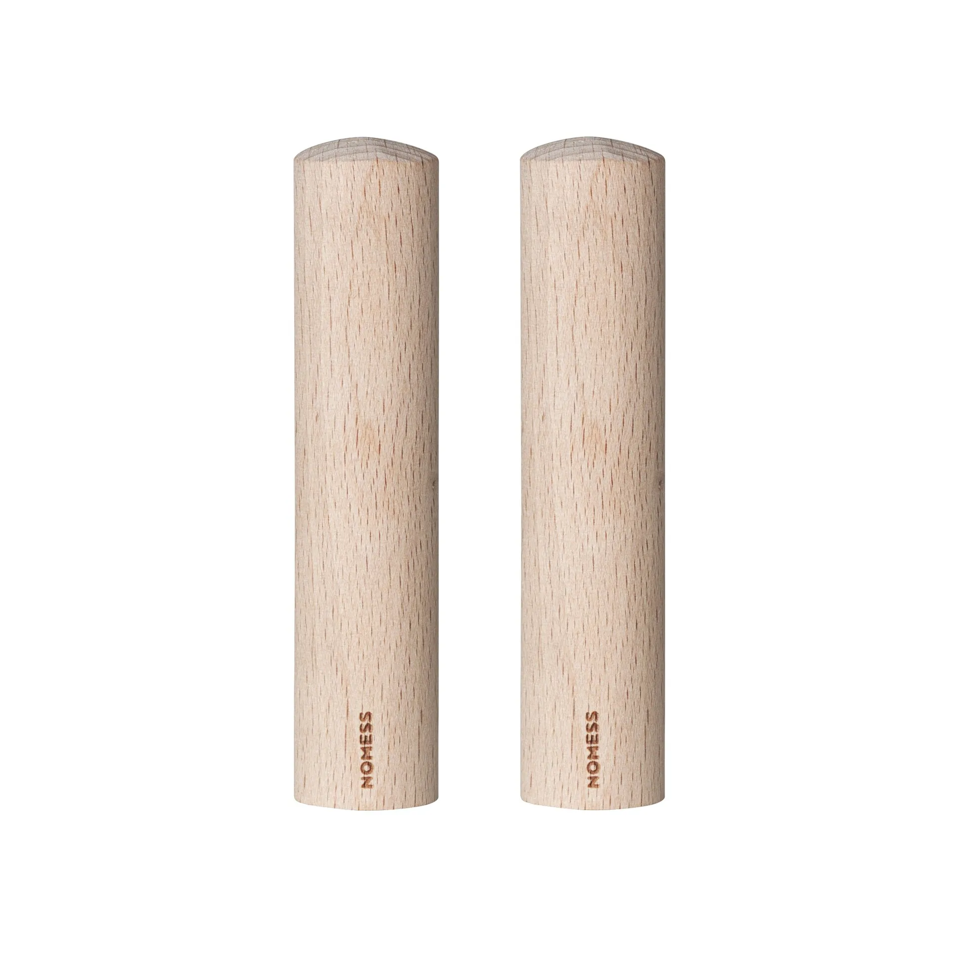 Wood hook 2-pack, Natural Nomess Copenhagen