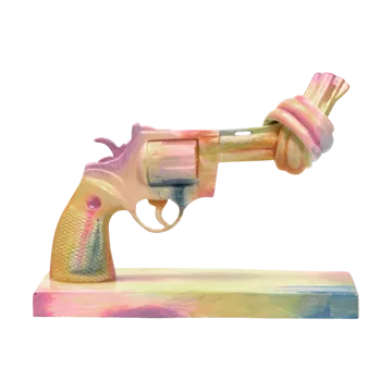 Acne for Peace 40 cm - Multi - Non Violence