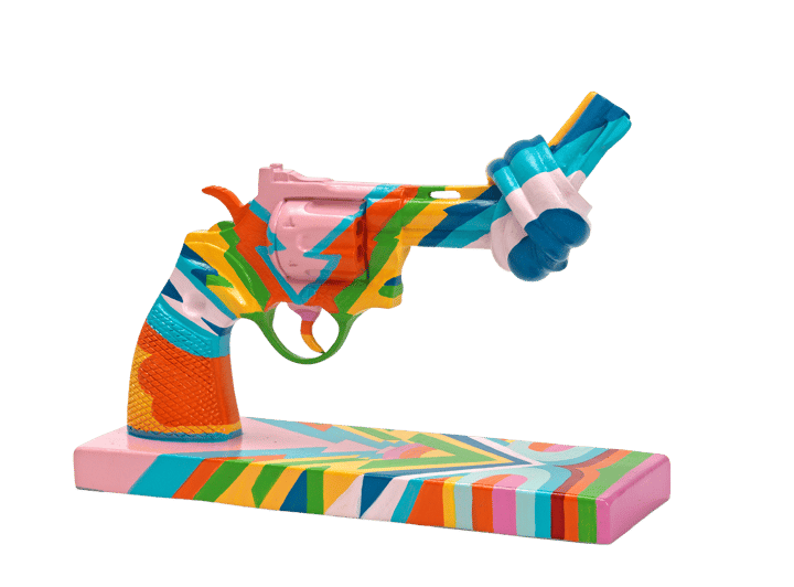 Music for Peace decoration 30 cm, Multi Non Violence