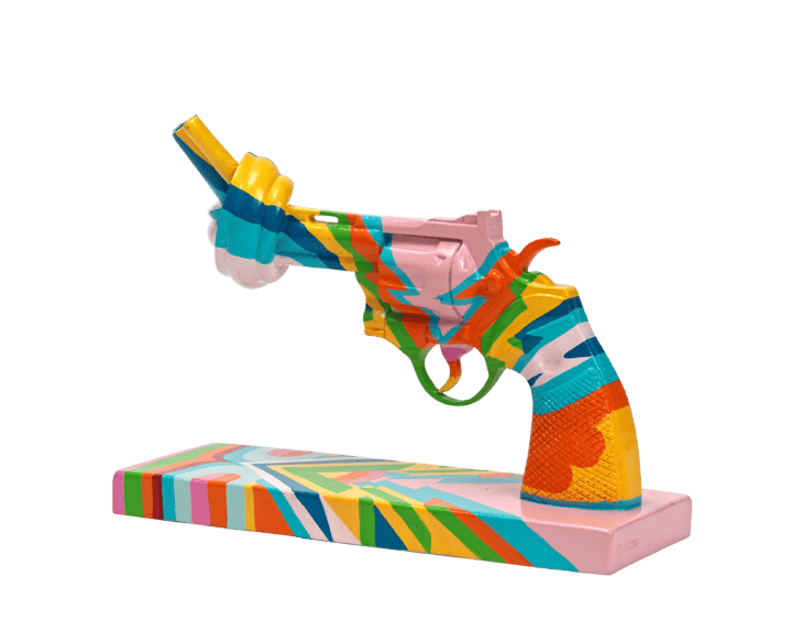 Music for Peace decoration 30 cm, Multi Non Violence