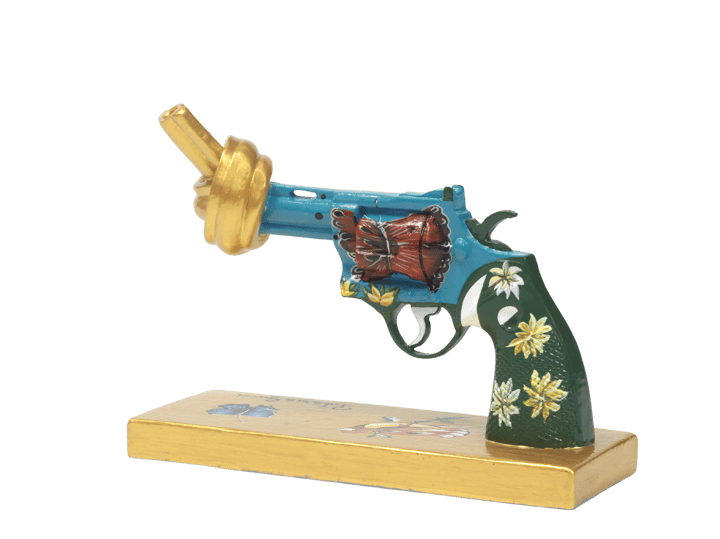 P Gucci for Peace decoration 19 cm, Multi Non Violence