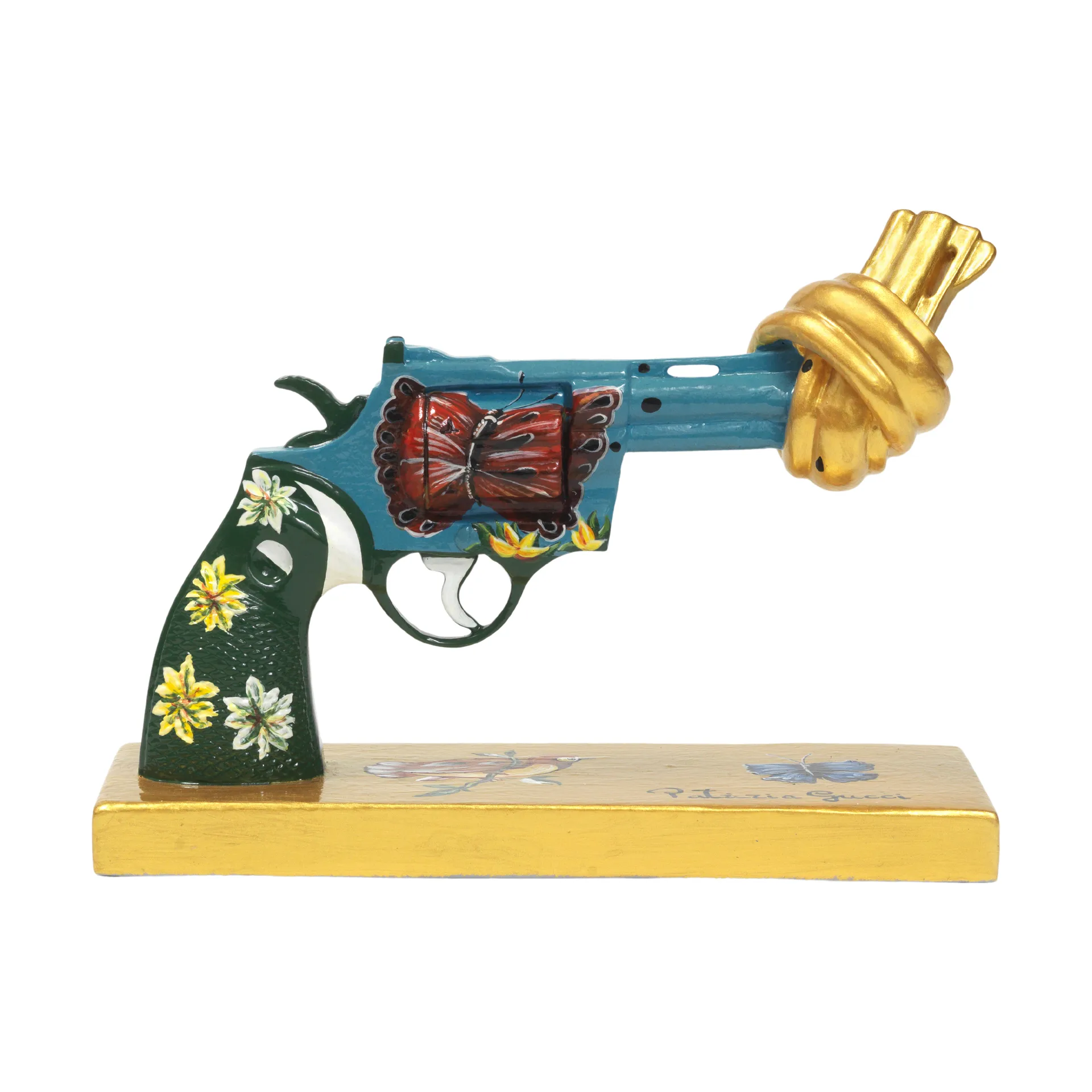 P Gucci for Peace decoration 30 cm, Multi Non Violence