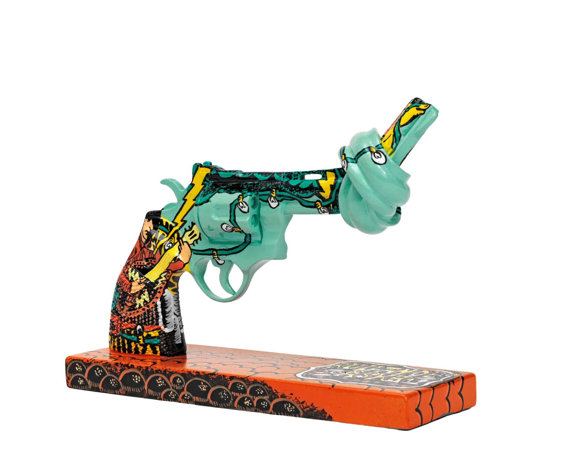 Peace n Luv decoration 19 cm, Multi Non Violence