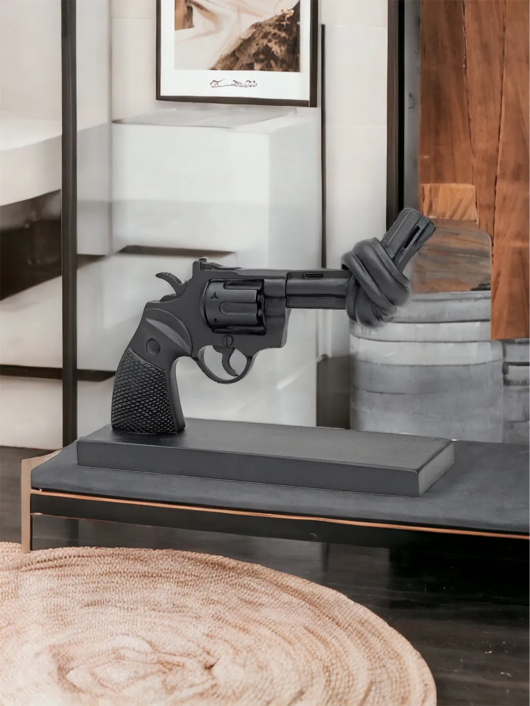 Soft black 30 cm, Black Non Violence