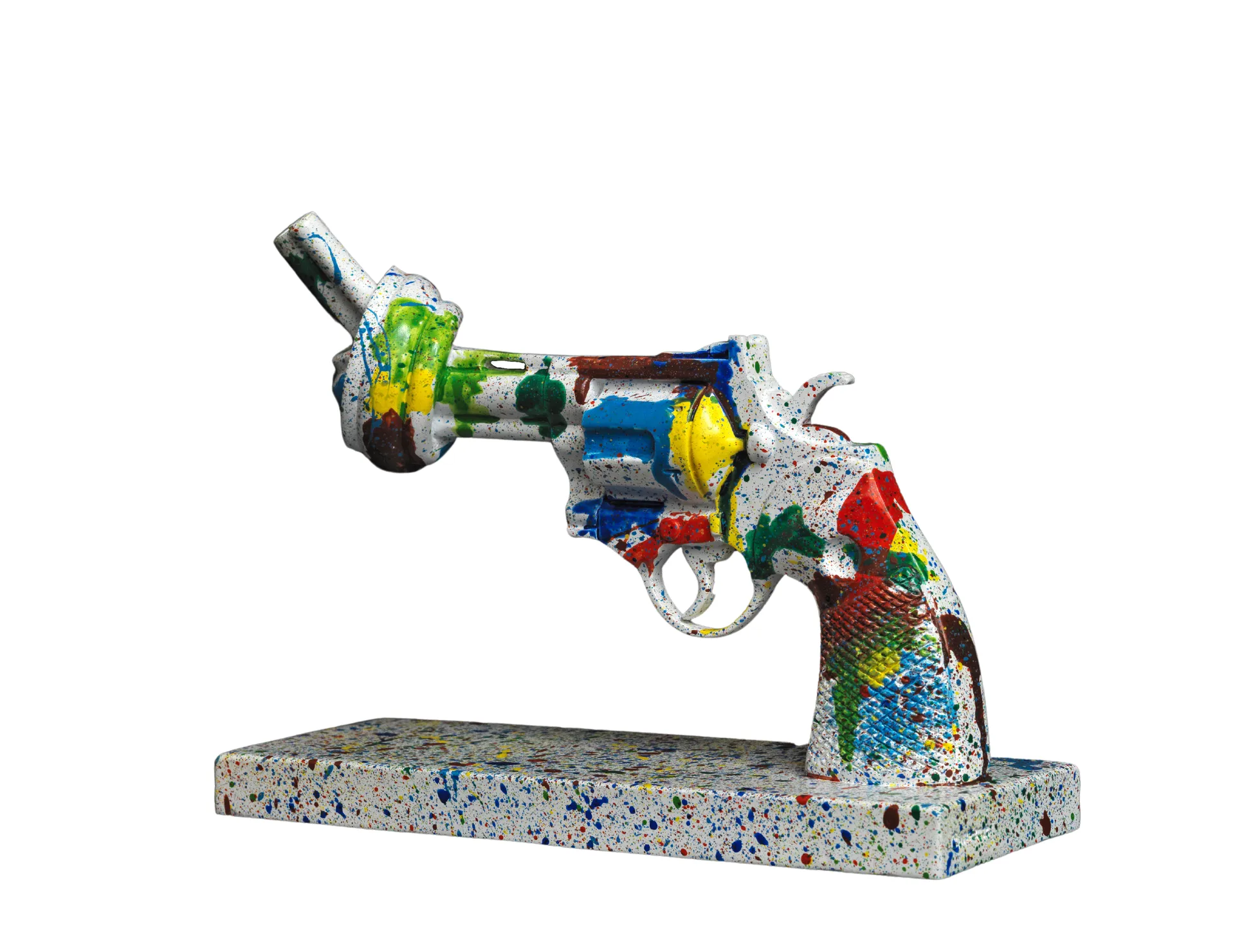 Tennis for Peace Decoration 19 cm, Multi Non Violence