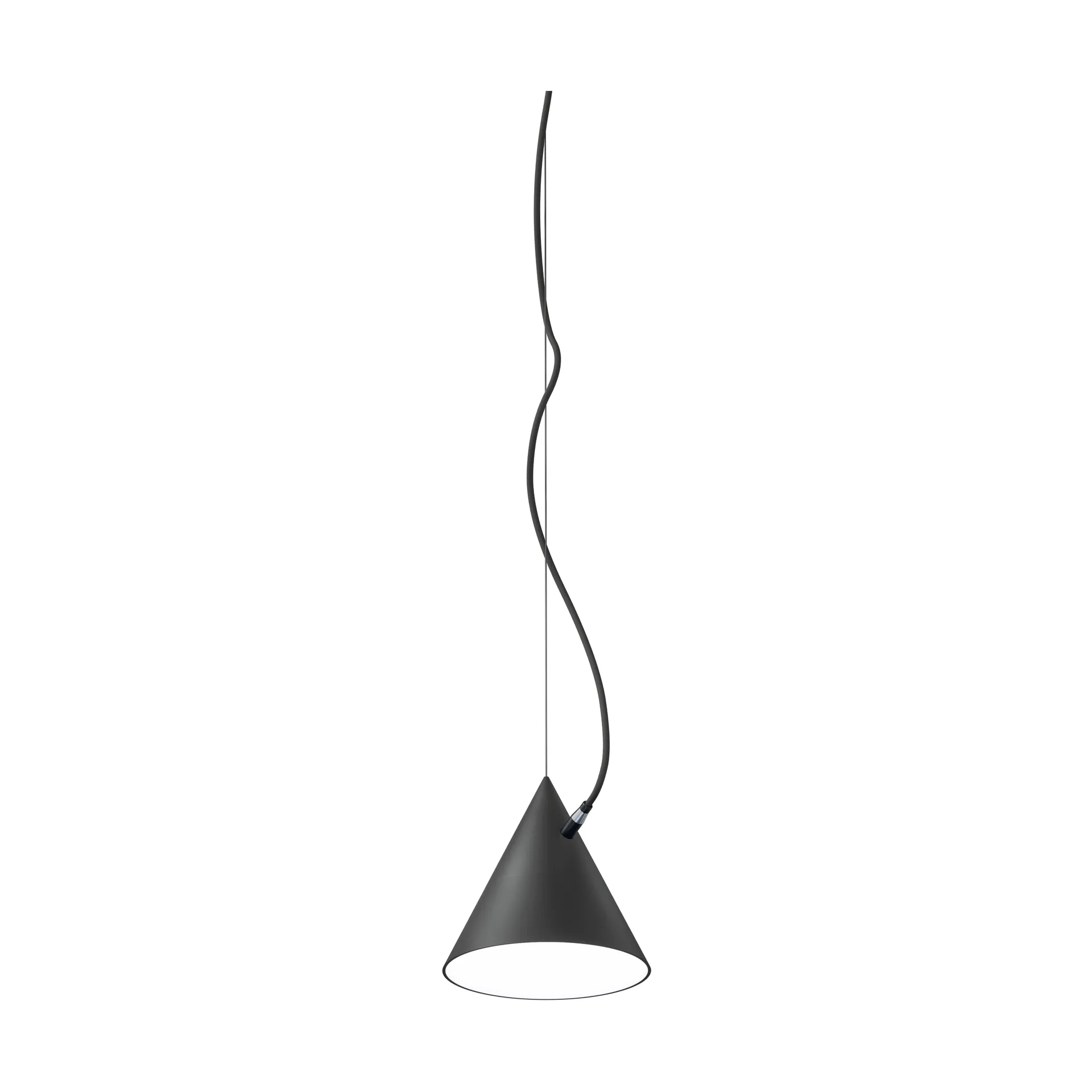 Castor pendant 20 cm, Black-black-black Noon