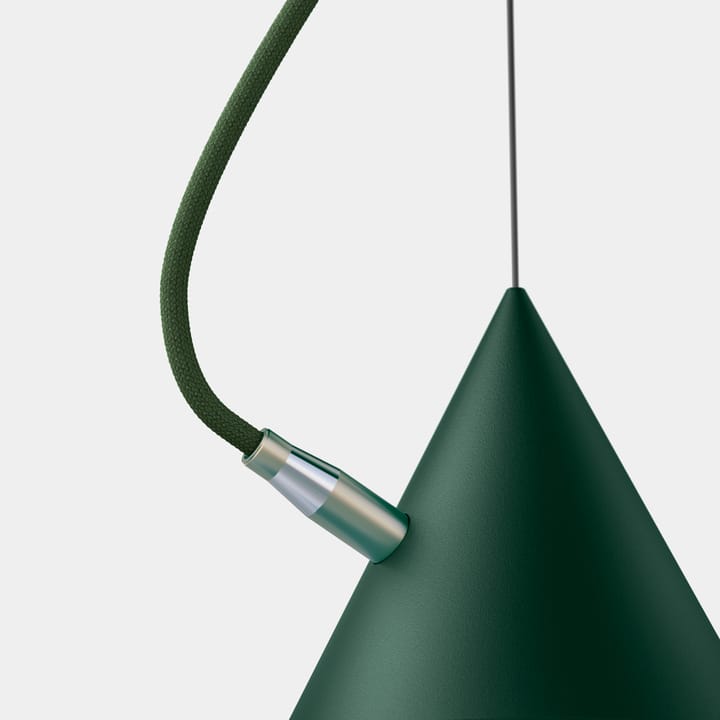 Castor pendant 20 cm - British racing green-dark green-brass - Noon