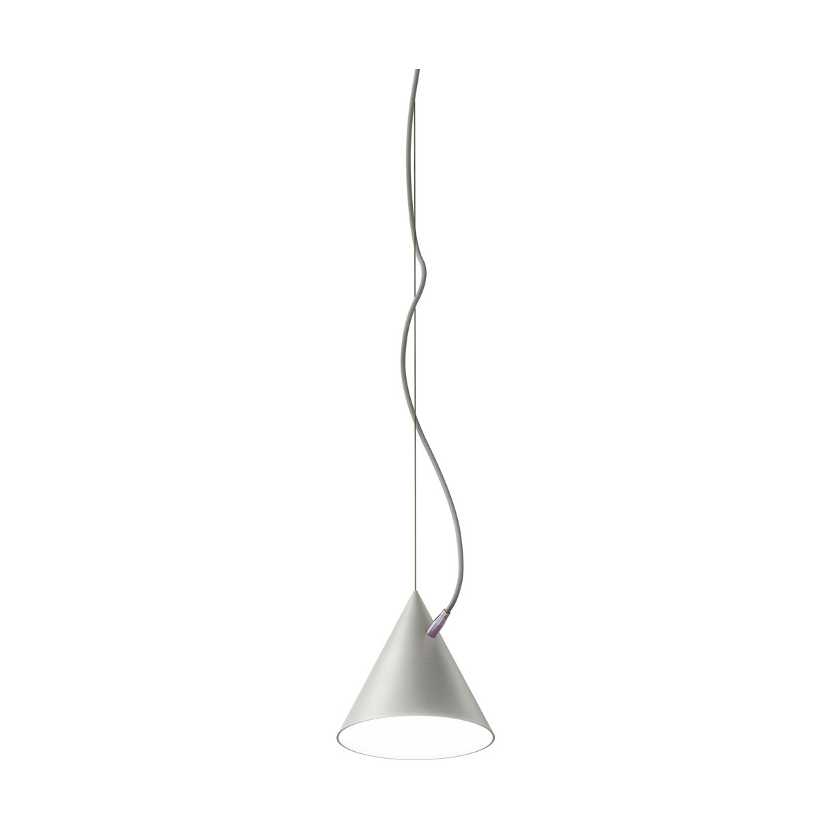 Noon Castor pendant 20 cm Gray-light gray-silver | Scandinavian Design | Pendant lamps | Grey