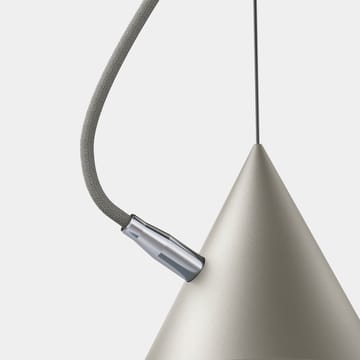 Castor pendant 20 cm - Gray-light gray-silver - Noon