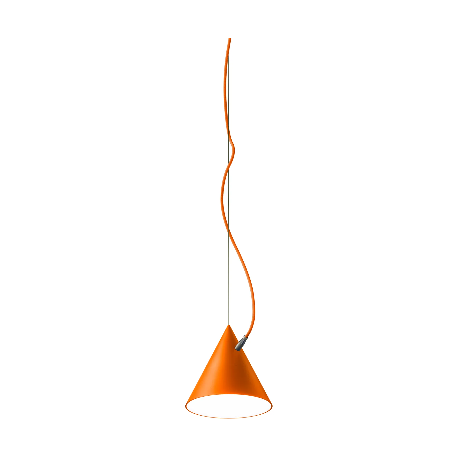 Castor pendant 20 cm, Orange-orange-silver Noon