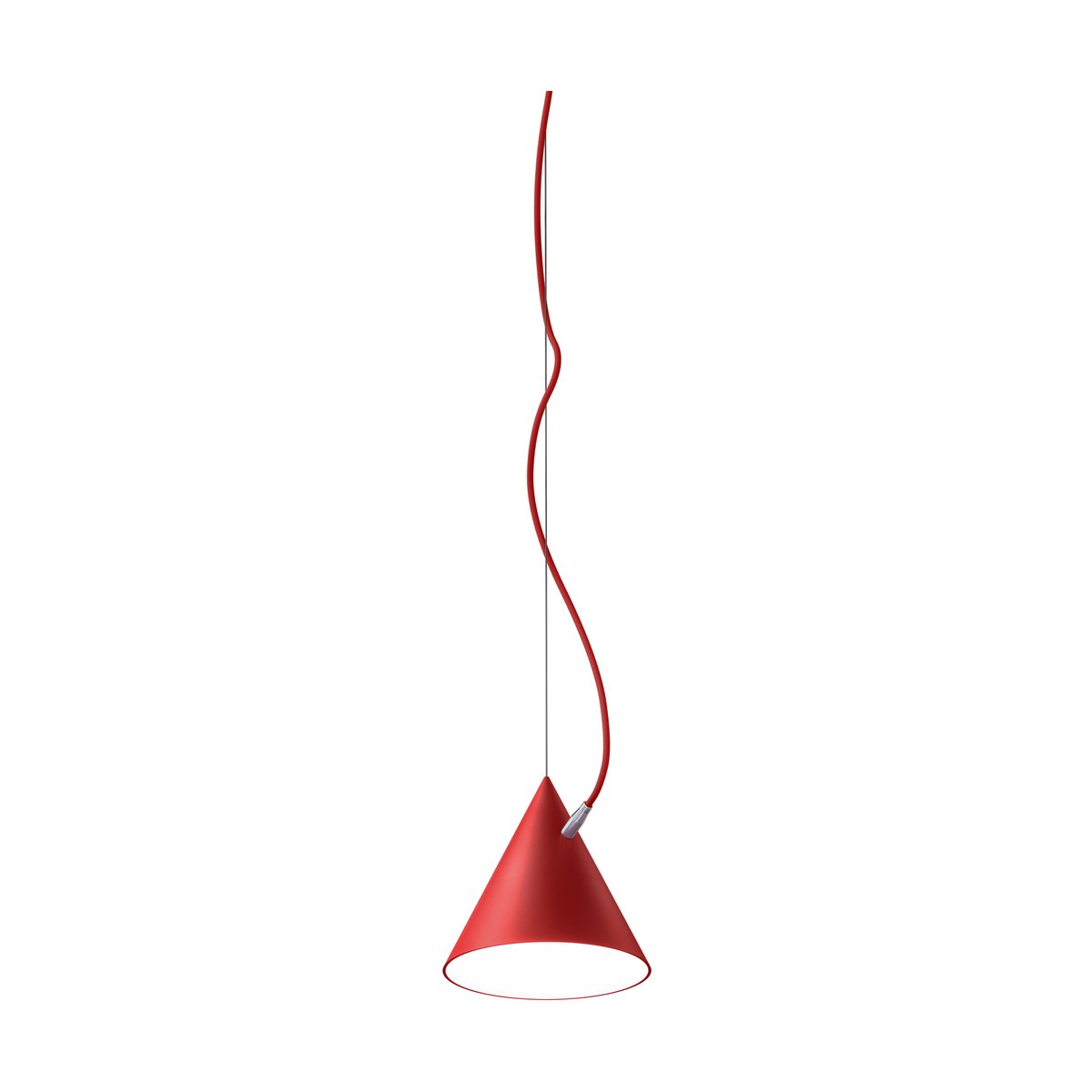 Noon Castor pendant 20 cm Red-red-silver | Scandinavian Design | Pendant lamps | Red