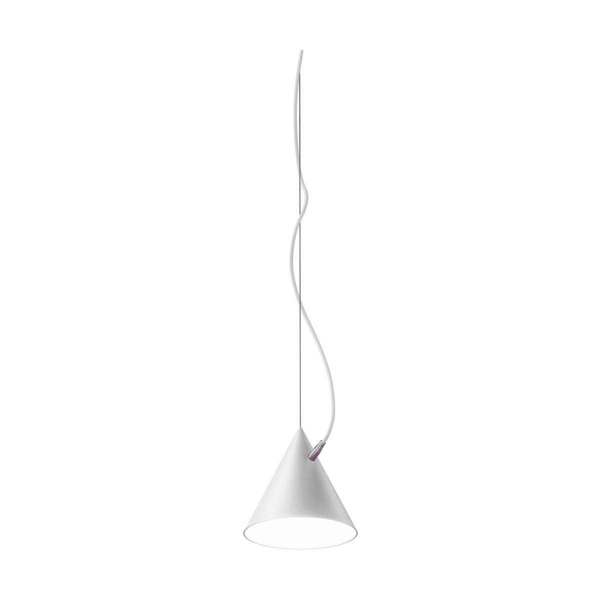 Noon Castor pendant 20 cm White-white-silver | Scandinavian Design | Pendant lamps | White
