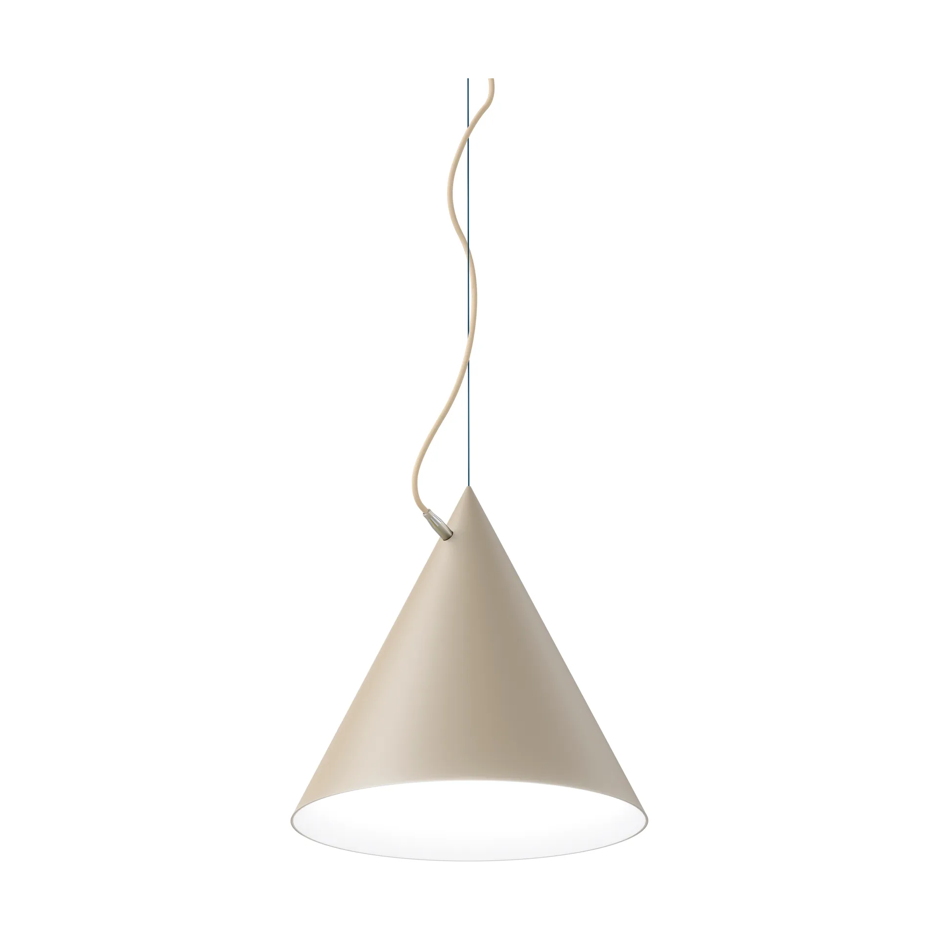 Castor pendant 40 cm, Beige-light beige-silver Noon