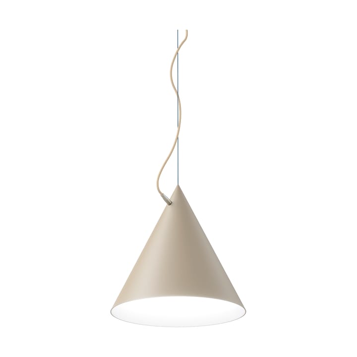 Castor pendant 40 cm - Beige-light beige-silver - Noon