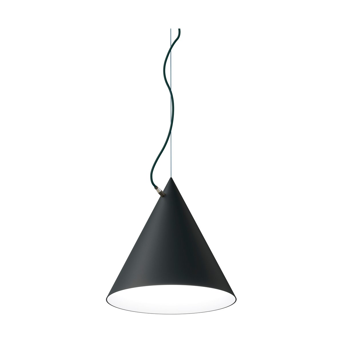 Noon Castor pendant 40 cm Black-black-black | Scandinavian Design | Pendant lamps | Black