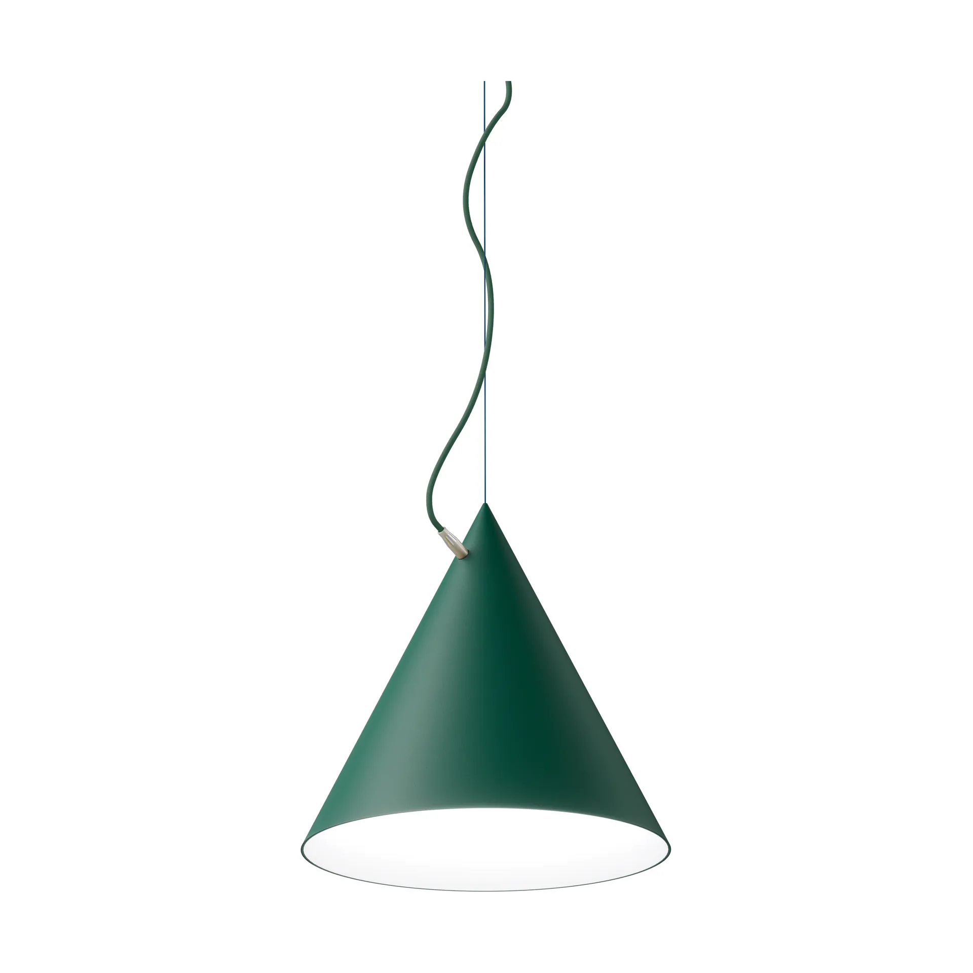 Castor pendant 40 cm, British racing green-dark green-brass Noon