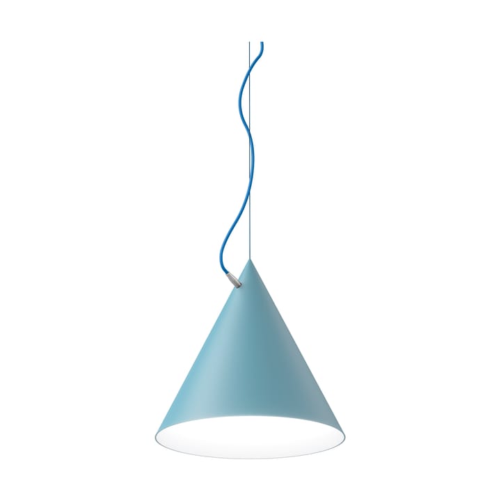 Castor pendant 40 cm - Pastel blue-light blue-silver - Noon