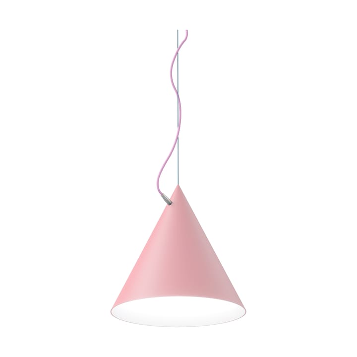 Castor pendant 40 cm - Pink-pink-silver - Noon