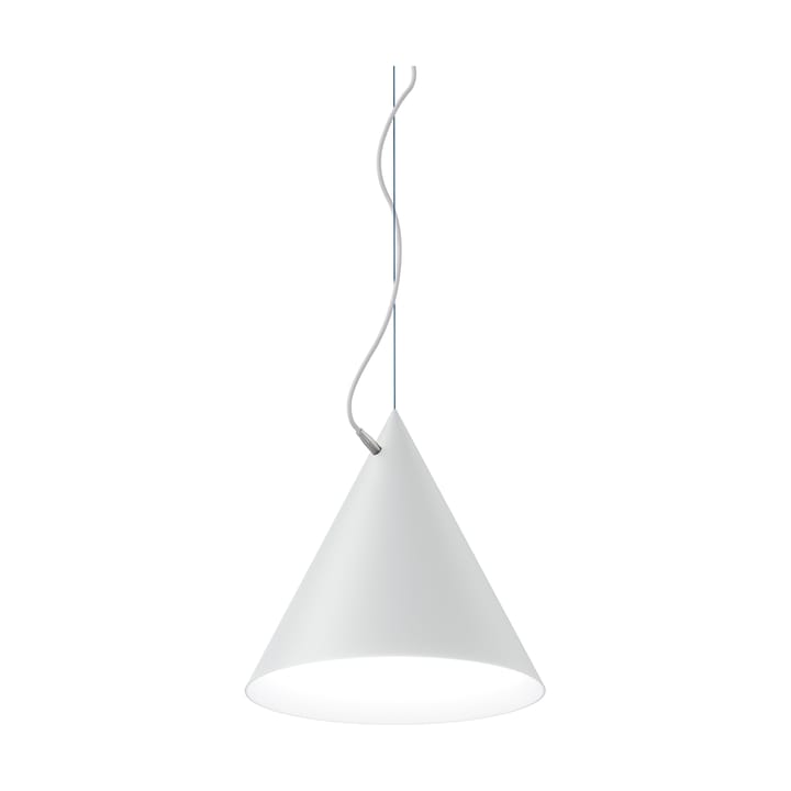 Castor pendant 40 cm - White-white-silver - Noon