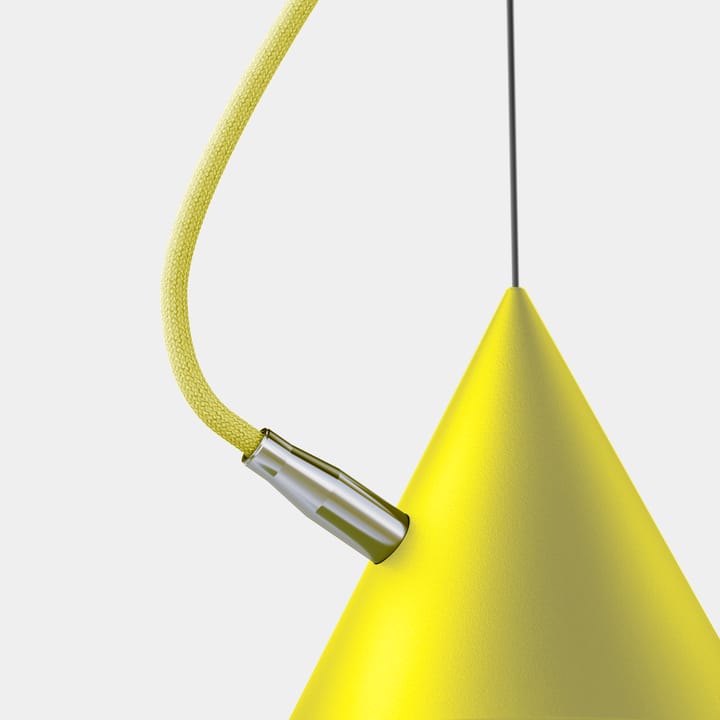 Castor pendant 40 cm - Yellow-light yellow-silver - Noon