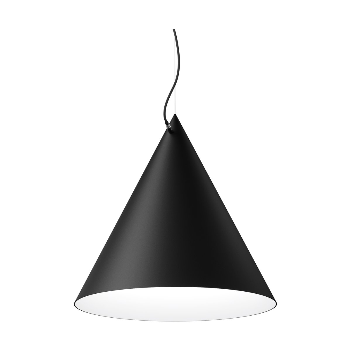 Noon Castor pendant 60 cm Black-black-black | Scandinavian Design | Pendant lamps | Black