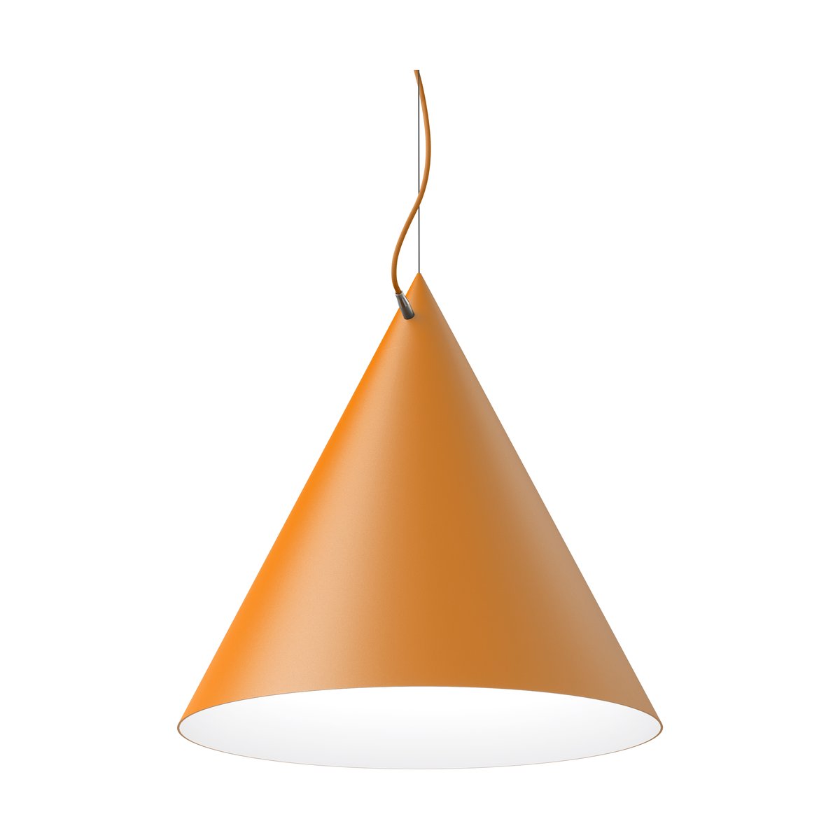 Noon Castor pendant 60 cm Brown-okra-brass | Scandinavian Design | Pendant lamps | Brown