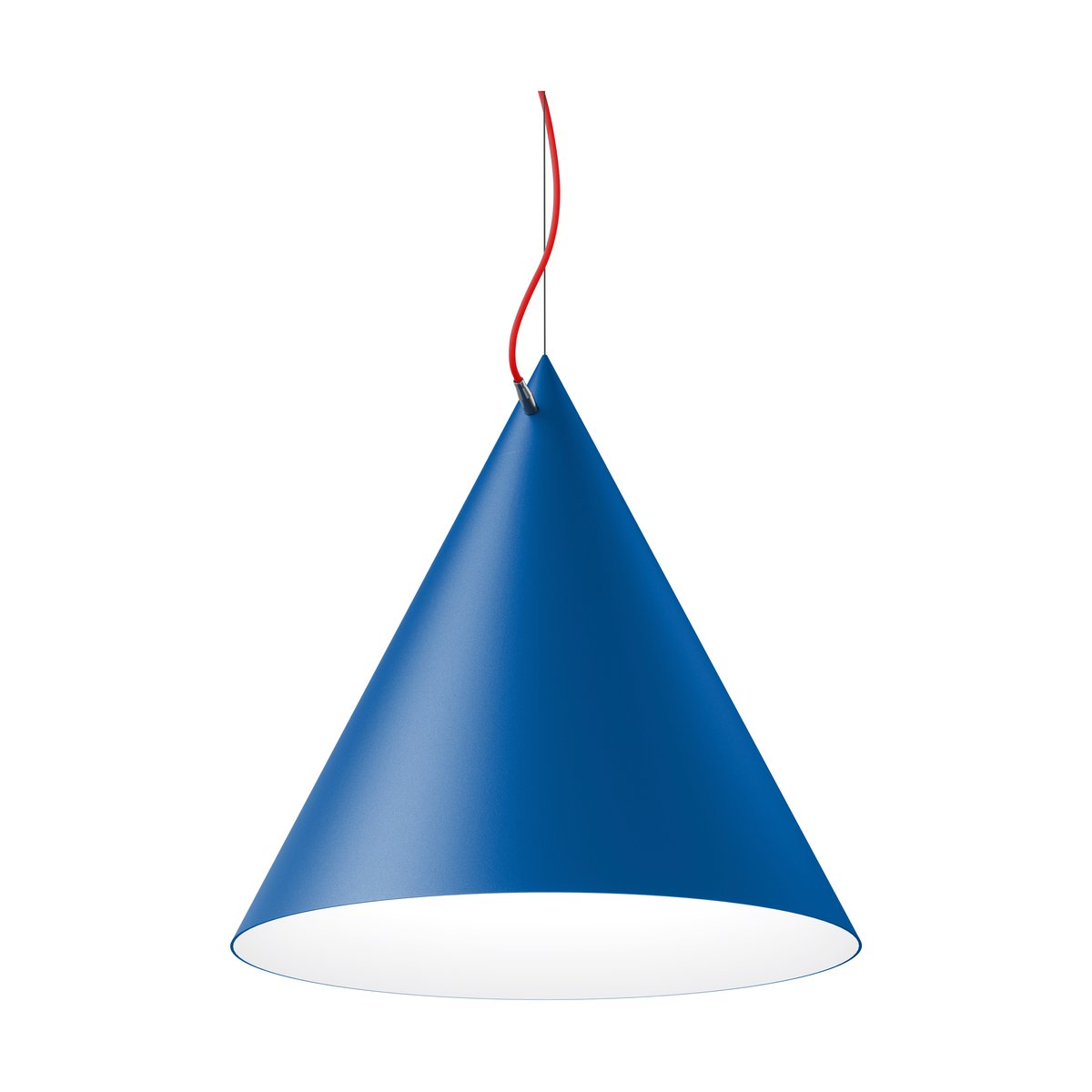 Noon Castor pendant 60 cm Clear blue-red-silver | Scandinavian Design | Pendant lamps | Blue