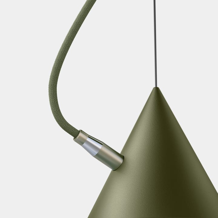 Castor pendant 60 cm - Military green-green-brass - Noon