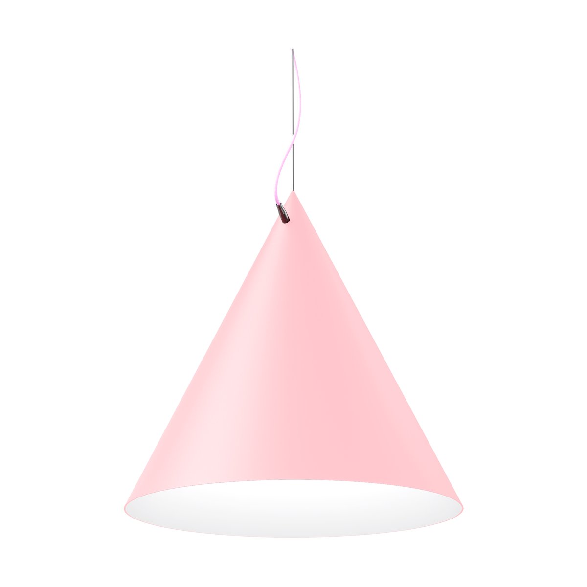 Noon Castor pendant 60 cm Pink-pink-silver | Scandinavian Design | Pendant lamps | Pink