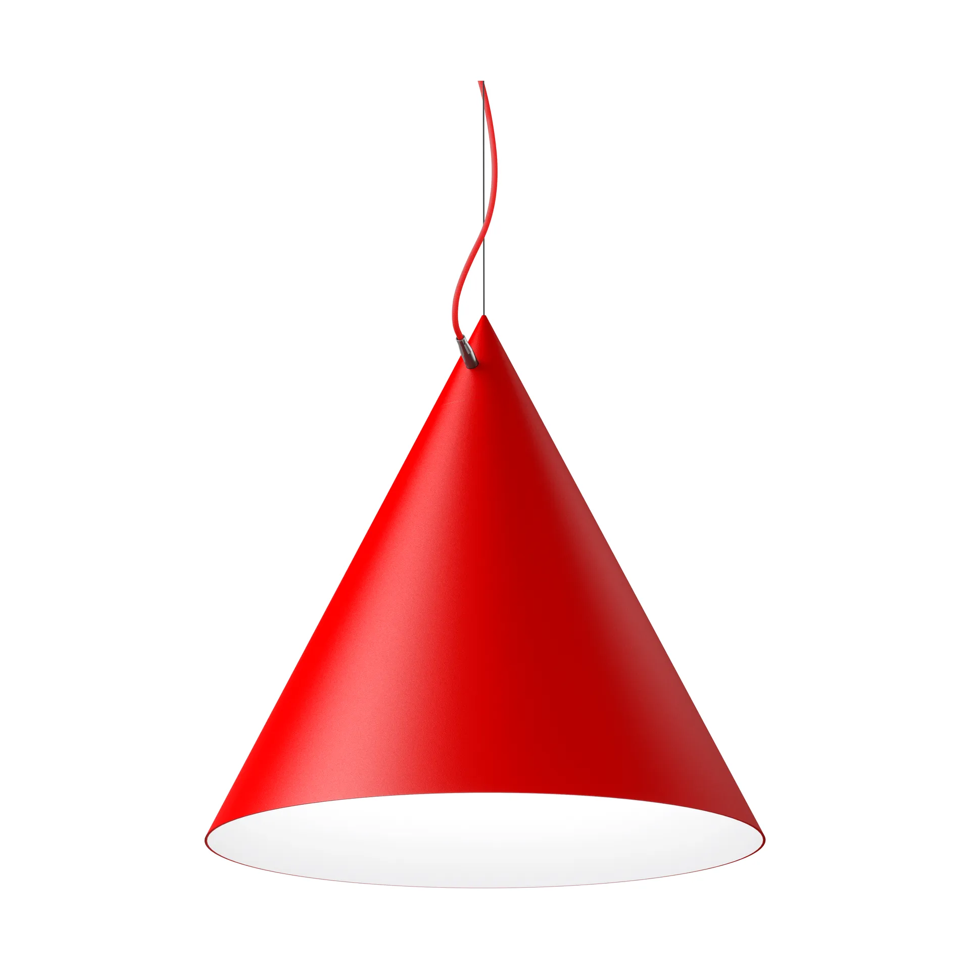 Castor pendant 60 cm, Red-red-silver Noon