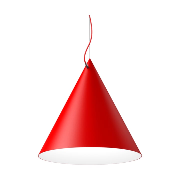 Castor pendant 60 cm - Red-red-silver - Noon
