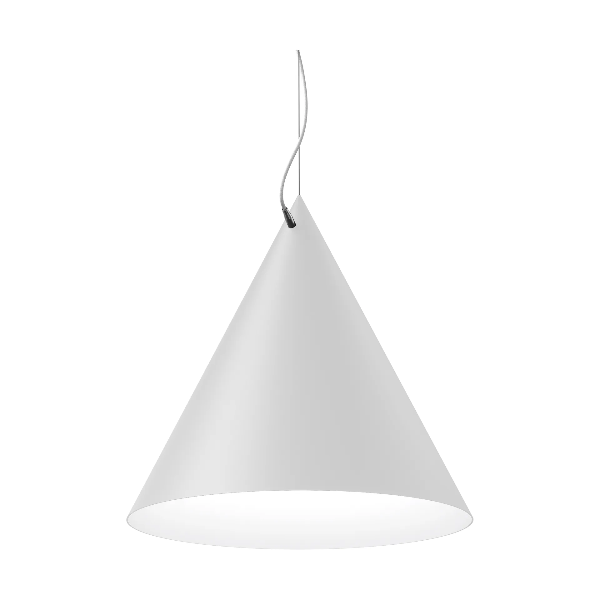Castor pendant 60 cm, White-white-silver Noon