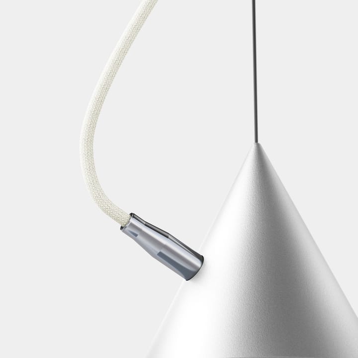 Castor pendant 60 cm - White-white-silver - Noon