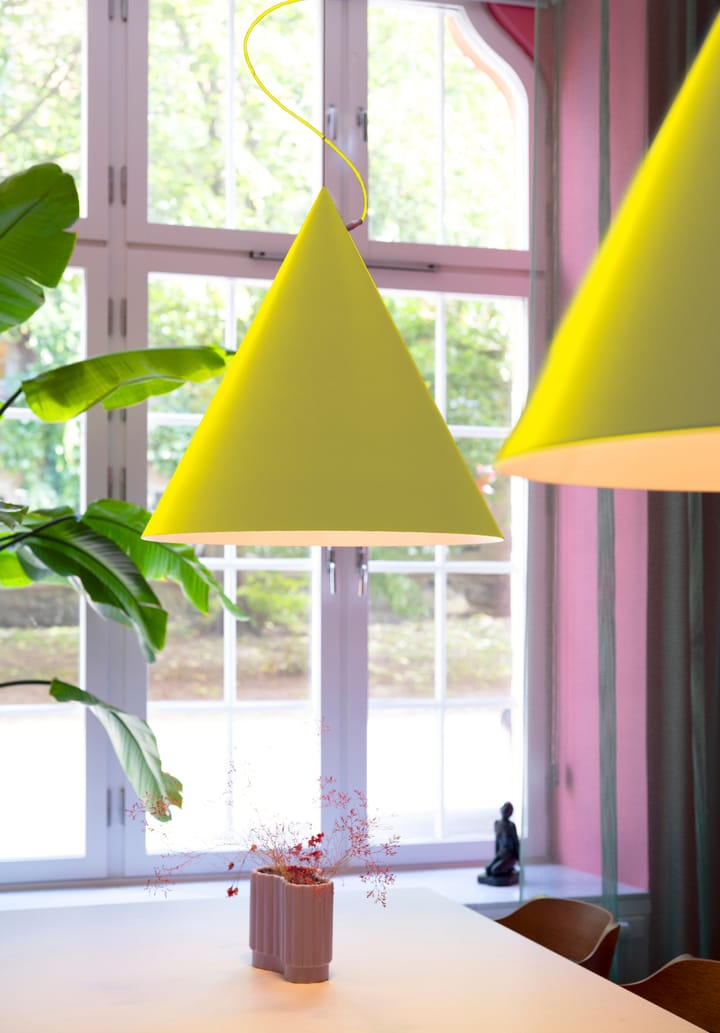 Castor pendant 60 cm - Yellow-light yellow-silver - Noon