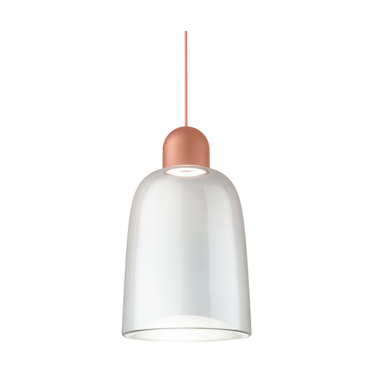 Noon Dia pendant 27 cm Apricot-apricot | Scandinavian Design | Pendant lamps | Orange