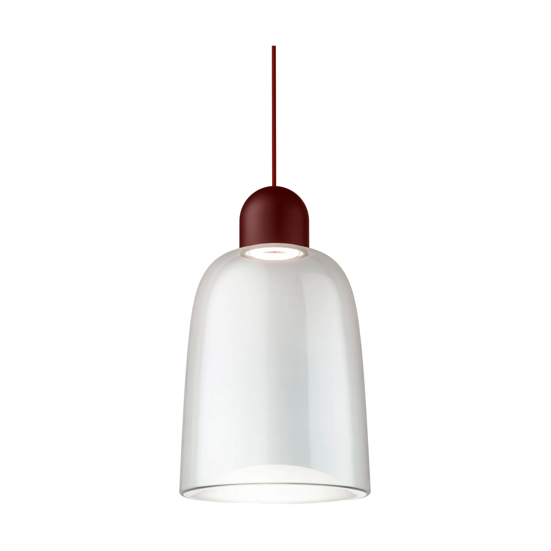 Dia pendant 27 cm, Bordeaux red-dark red Noon