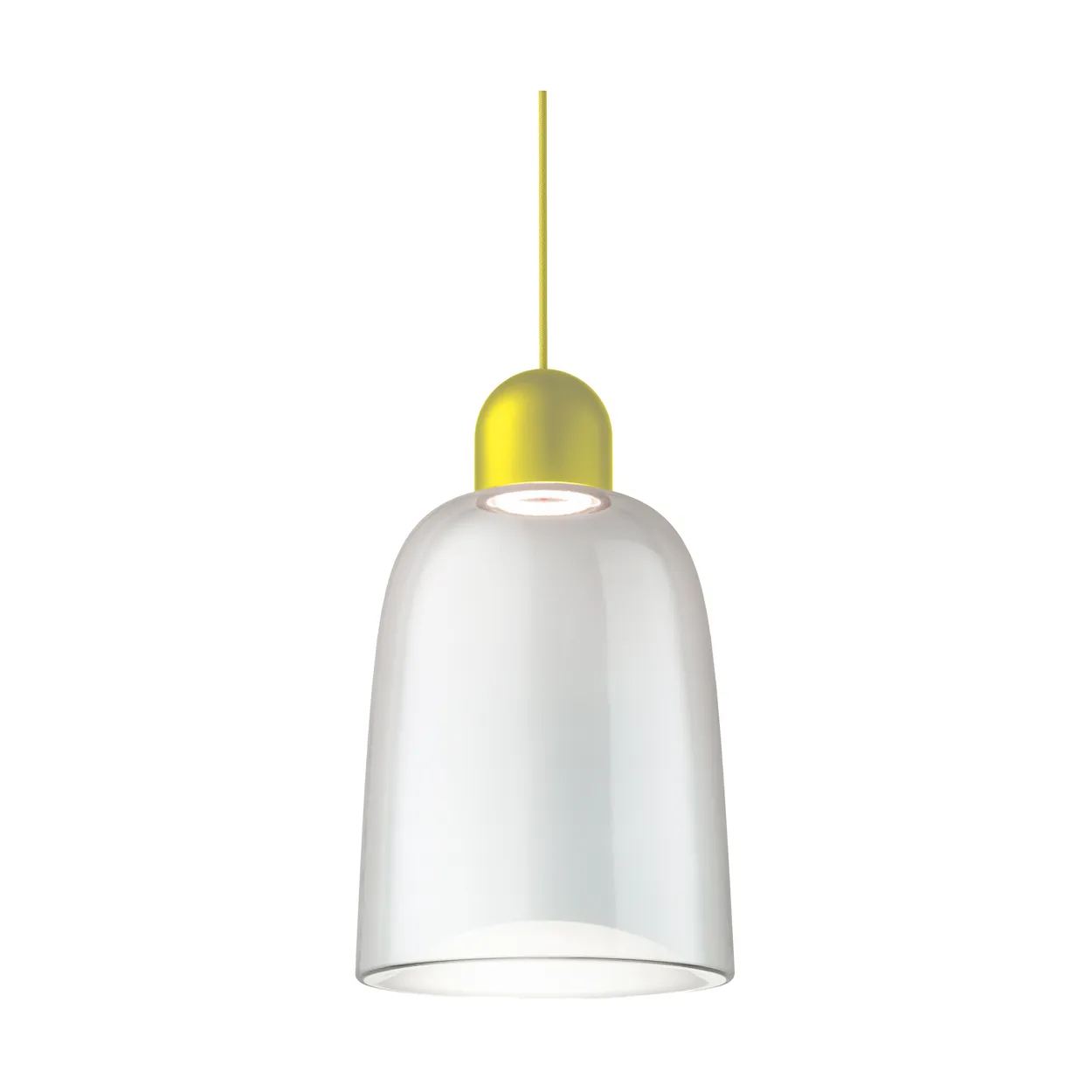 Noon Dia pendant 27 cm Yellow-light yellow | Scandinavian Design | Pendant lamps | Yellow