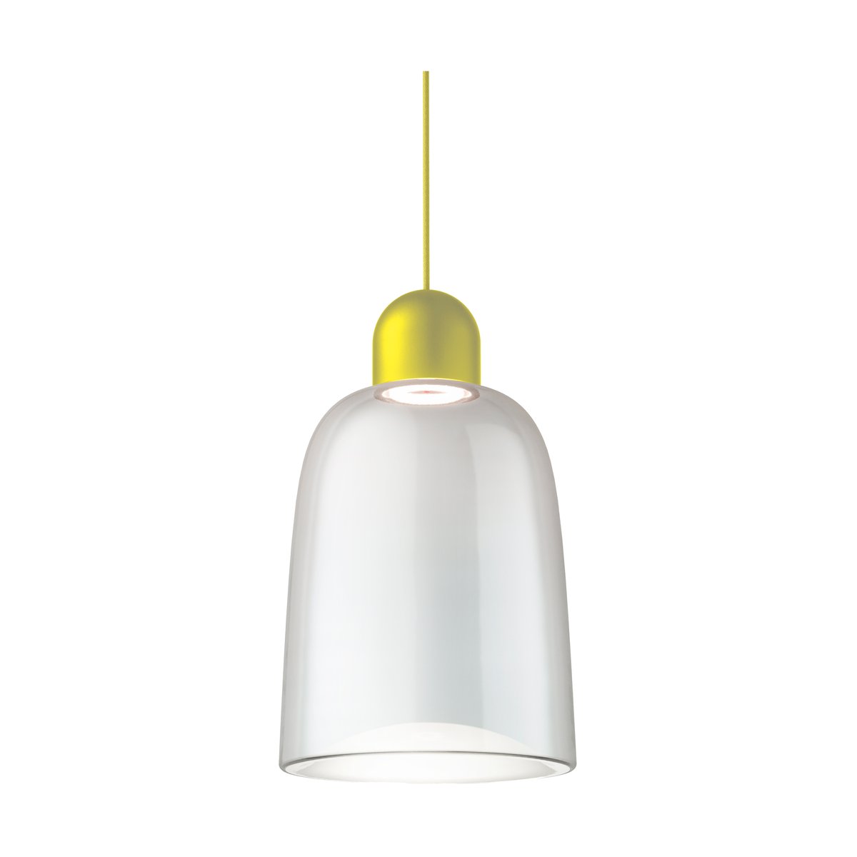Noon Dia pendant 27 cm Yellow-light yellow | Scandinavian Design | Pendant lamps | Yellow