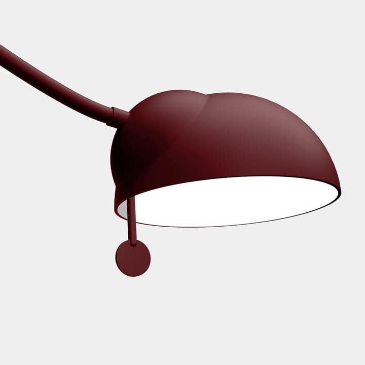 Juno wall lamp - Bordeaux red-dark red - Noon