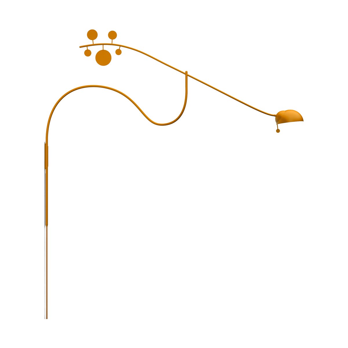 Noon Juno wall lamp Brown okra | Scandinavian Design | Wall lights | Brown