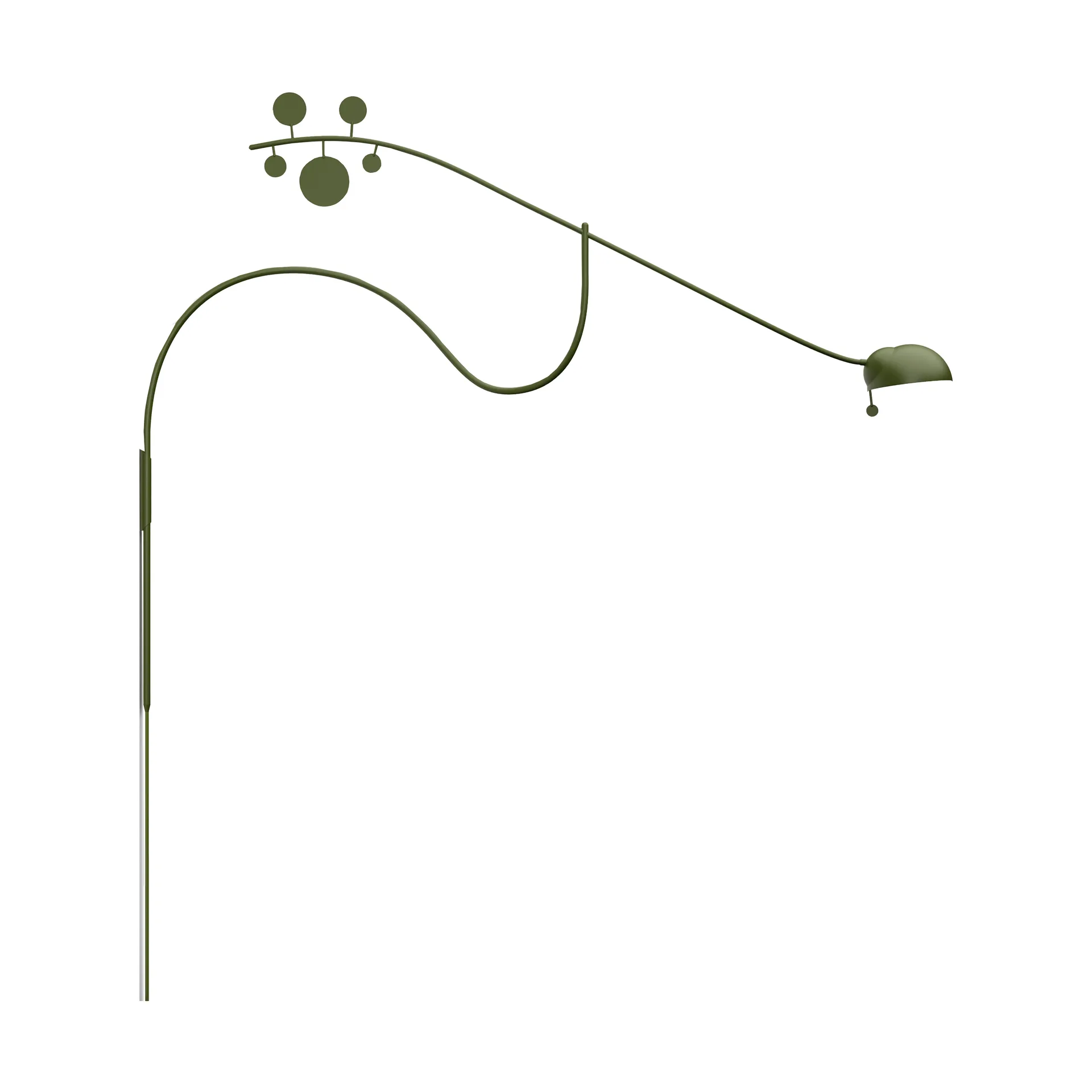 Juno wall lamp, Military green-green Noon