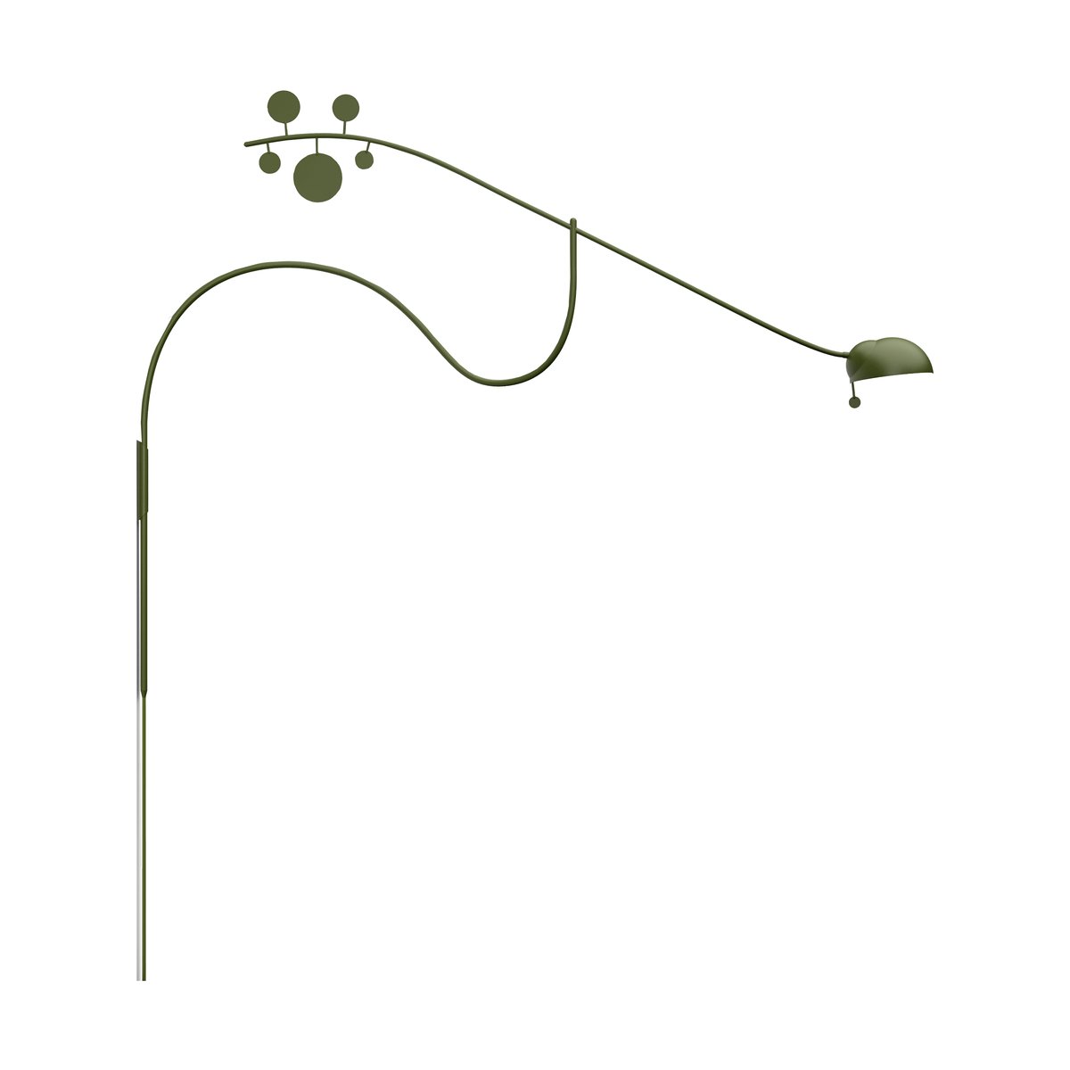 Noon Juno wall lamp Military green-green | Scandinavian Design | Wall lights | Green