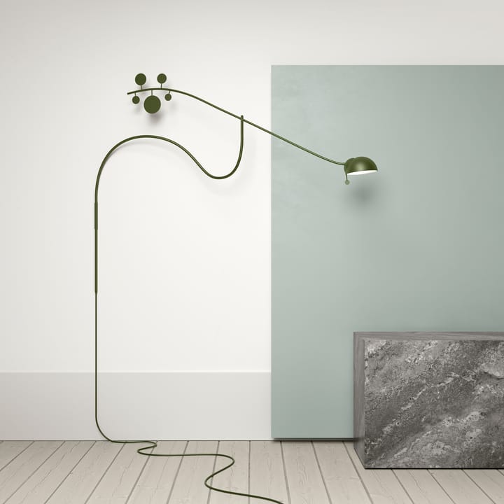 Juno wall lamp - Military green-green - Noon